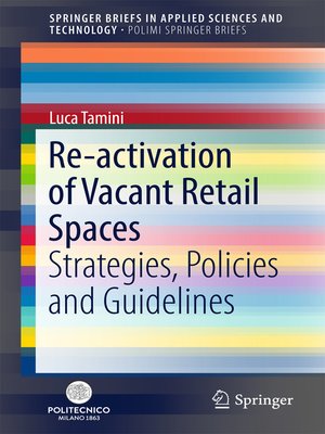 cover image of Re-activation of Vacant Retail Spaces